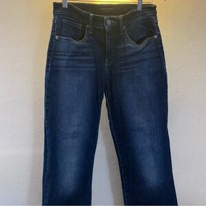 Lucky Brand Mid Rise Crop Mini Bootcut Jeans